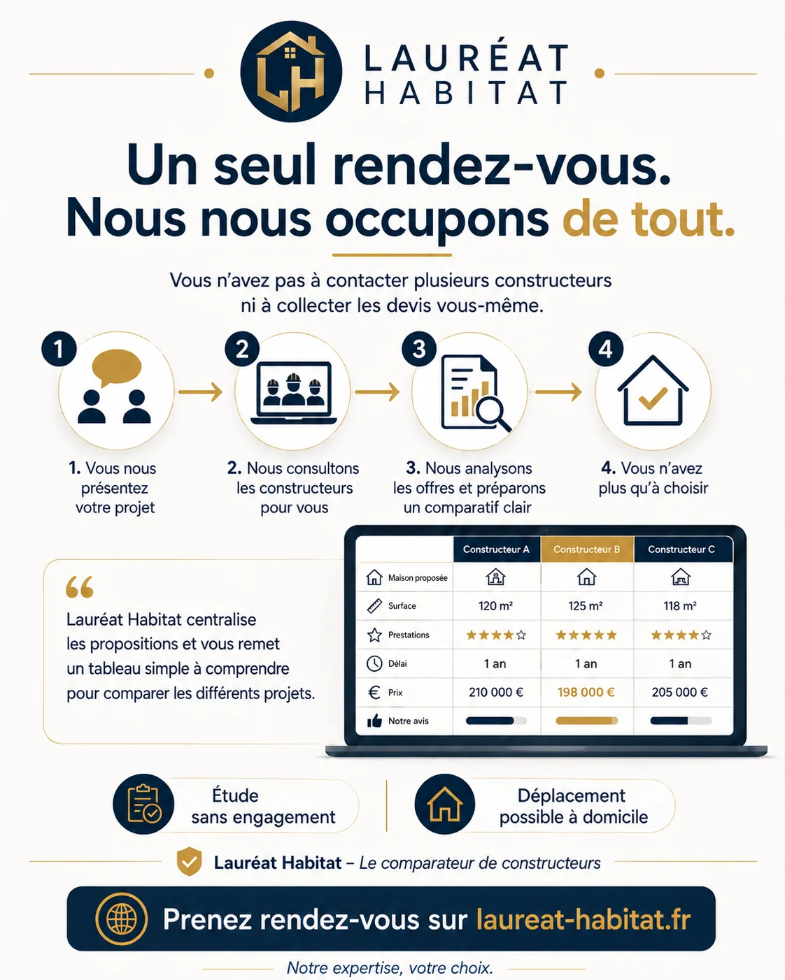 Analyse et structure de projet de construction